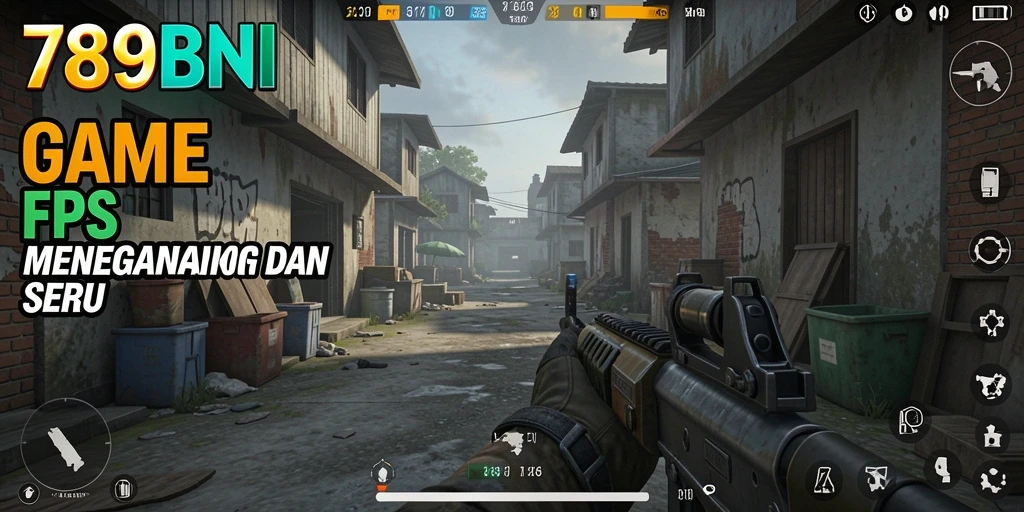 Gameplay mendebarkan dari 789BNI menampilkan aksi tembak-menembak yang intens.