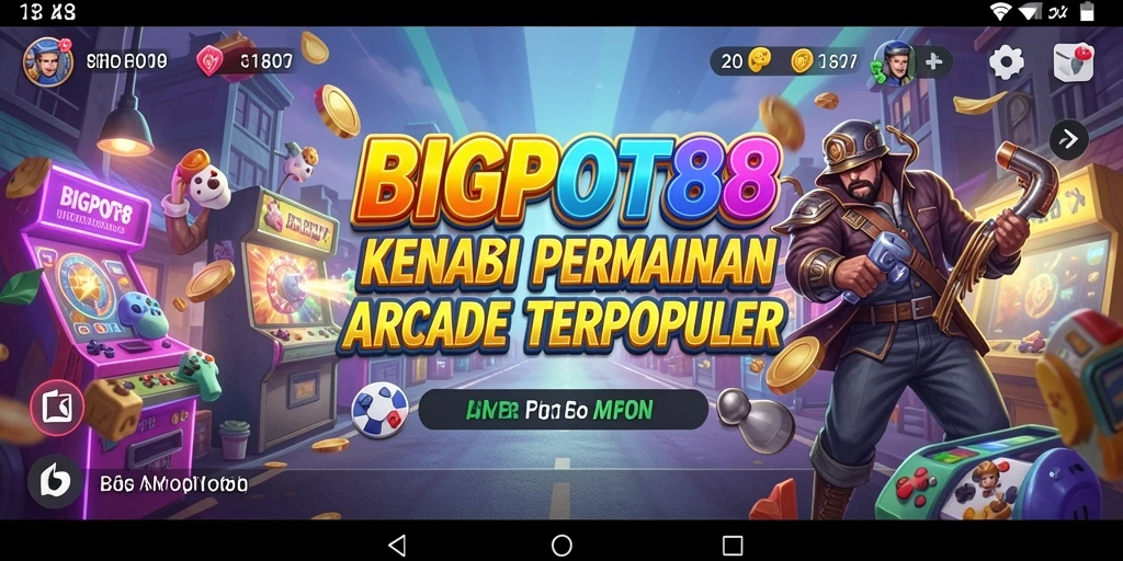 Tampilan gameplay seru dan menantang di BIGPOT88.