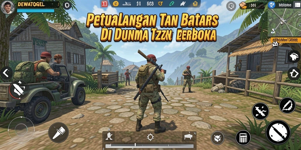 Tampilan gameplay DEWATOGEL yang menakjubkan dan penuh petualangan.