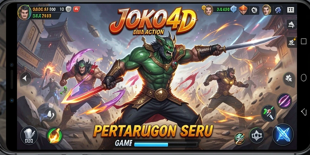 Tampilan gameplay seru di JOKO4D yang menegangkan.