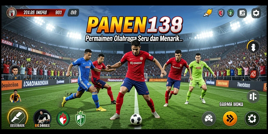 Tampilan gameplay seru di PANEN138 dengan aksi olahraga yang mendebarkan.