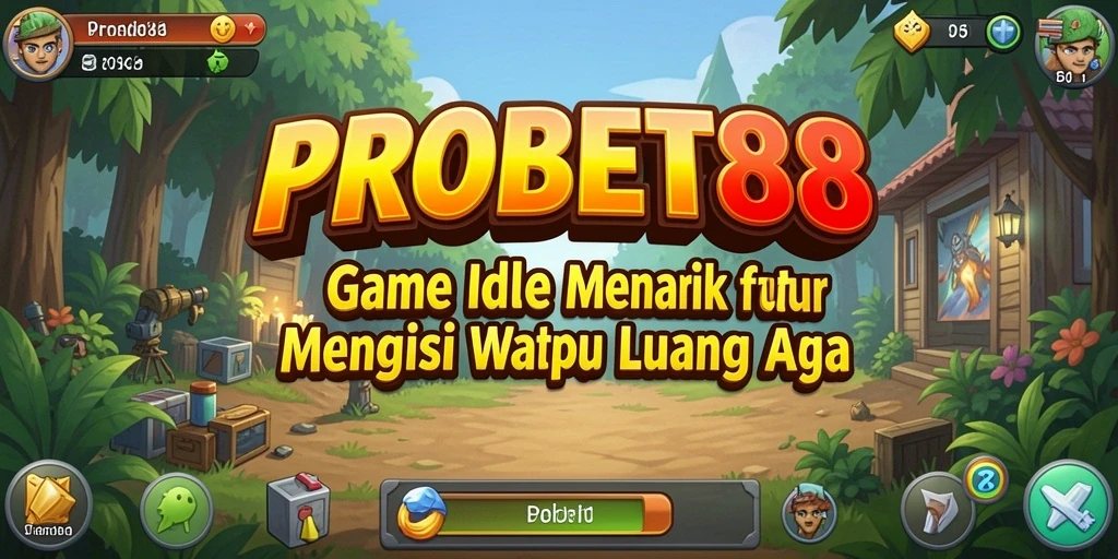 Tampilan gameplay PROBET88 yang santai dan menyenangkan.
