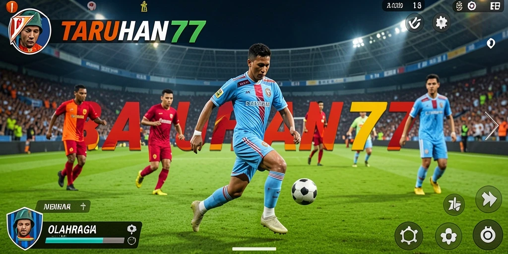 Tampilan gameplay menarik dan interaktif dari TARUHAN77.